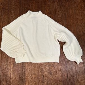 White sweater